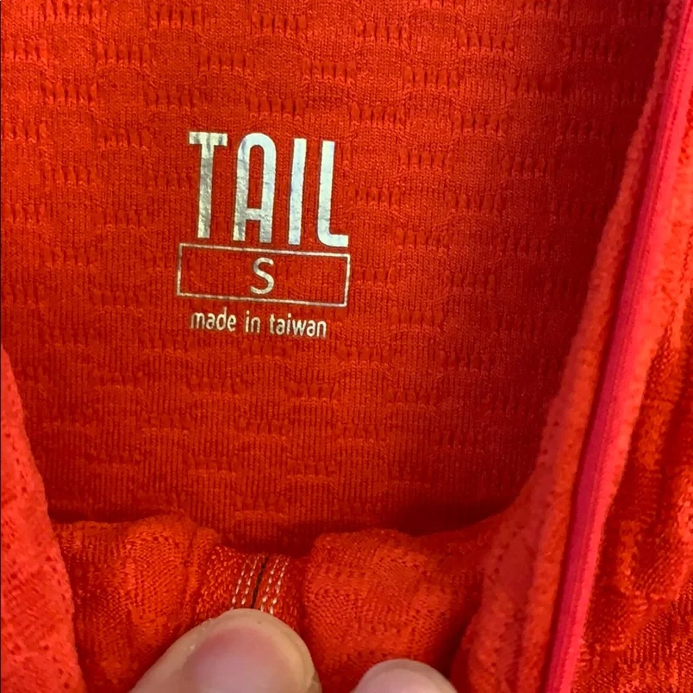 TAIL - athletic waffle‎ jacket, size small
